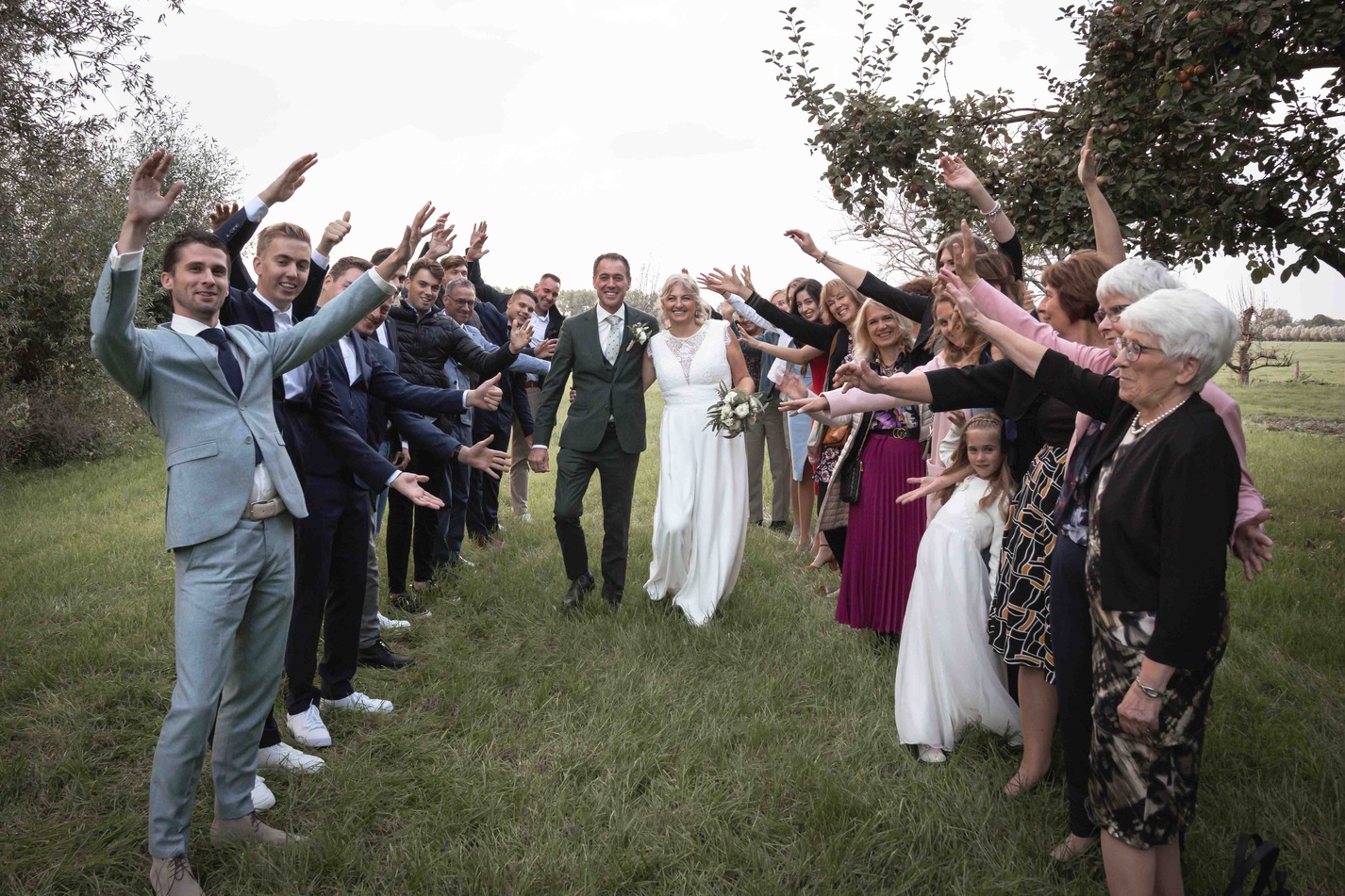 Feest van de bruiloft
